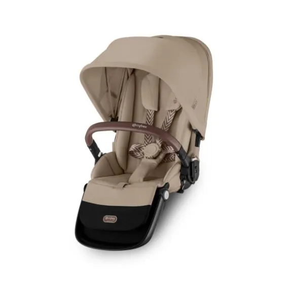 Cybex Tweelingwagen Gazelle S Seashell Beige - Light Beige
