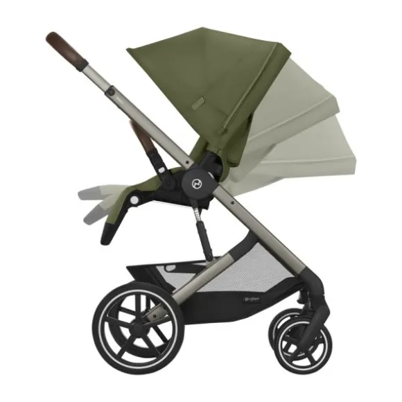 Cybex Wandelwagen Balios S Lux BLK Moon Black - Black