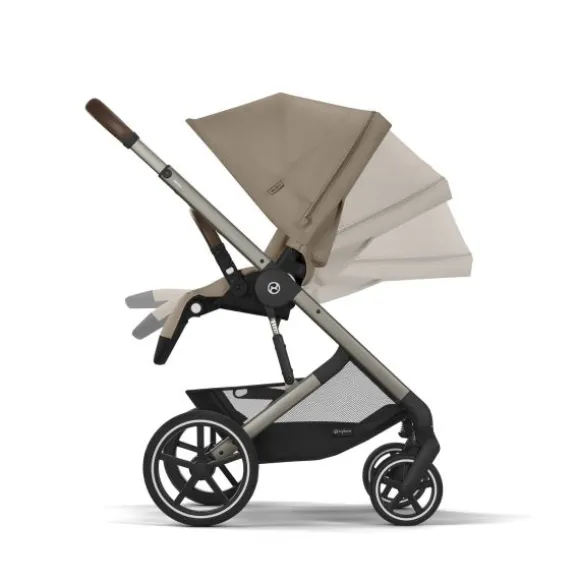 Cybex Wandelwagen Balios S Lux BLK Moon Black - Black