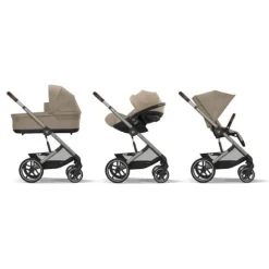Cybex Wandelwagen Balios S Lux BLK Moon Black - Black
