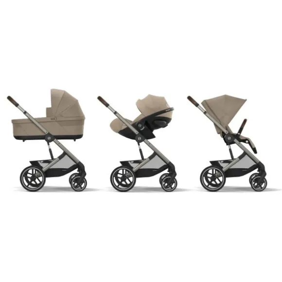Cybex Wandelwagen Balios S Lux BLK Moon Black - Black