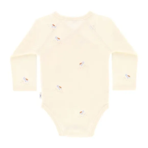 DAY Overslagromper Lange Mouw - Cream - Mt. 50/56