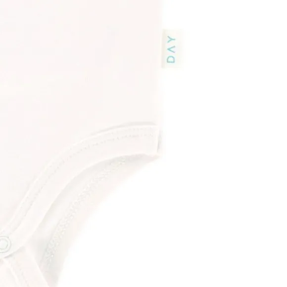 DAY Romper Korte Mouw - Off White - Mt. 50/56