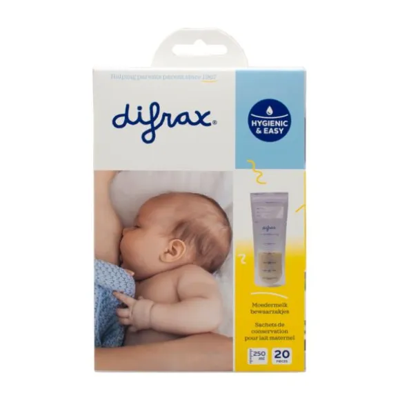 Difrax Breast To Baby Bewaarzakjes