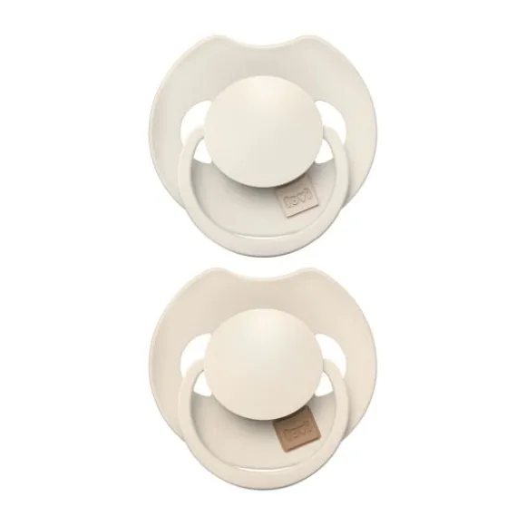 Difrax Dynamic Lovi Prime Fopspeen - 6-18mnd - 2st. - Coconut / Ivory