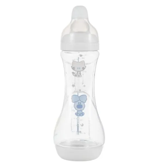 Difrax Handgreepfles Groot Woezel&Pip 240ml