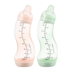 Difrax S-fles Natural – 250 ml – 2-pack – Ice/Ivory