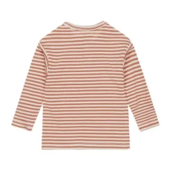 Dirkje Stripes T-shirt - Maat 56 - Pebble