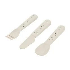 Done By Deer Foodie Cutlery Set Confetti Sand
