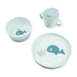 Done By Deer Foodie Spout/Snack Cup Elphee Blue