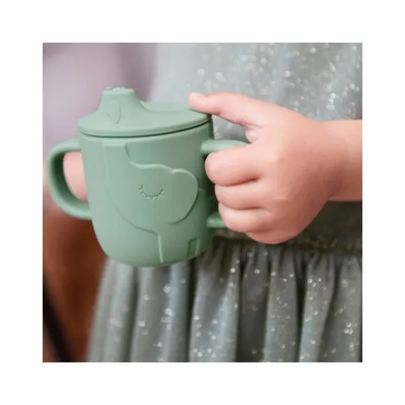 Done By Deer Spout Cup Peekaboo Elphee Blue