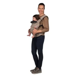 Dooky Carrier Urban Silver- Beige