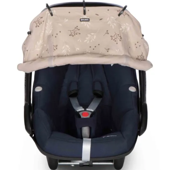 Dooky Seat Cover - 0mnd+ - Romantic Leaves Beige