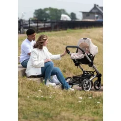 Dooky Seat Cover - 0mnd+ - Romantic Leaves Beige