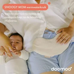 Doomoo Snoogy Mom Warmwaterkruik - Corduroy - Sand