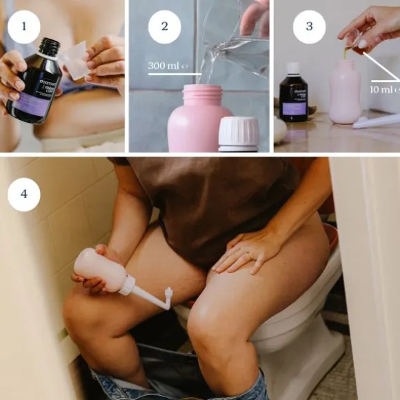 Doomoo x Shinncare Intieme Douche Spoelfles
