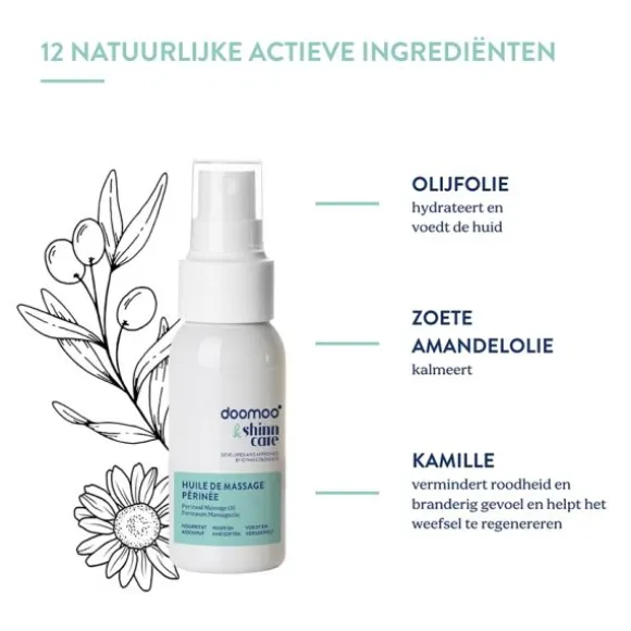 Doomoo x Shinncare Perineum Massageolie - 50 ml