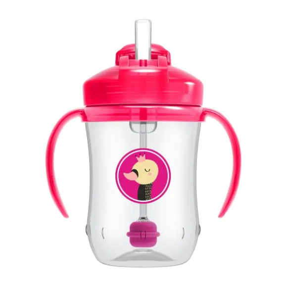 Dr. Brown's Beker Cheers 360 Roze Met Print 200ml