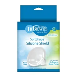 Dr. Brown's Borstschild Siliconen Softshape Maat C 2-Pack