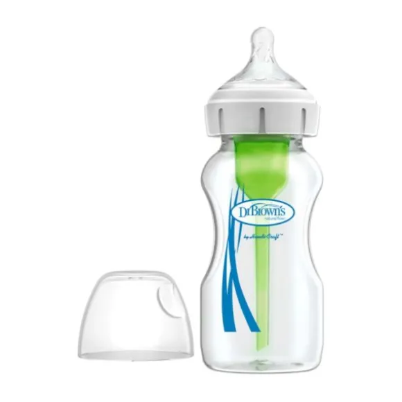 Dr. Brown's Fles Brede Hals Glas Option+ 270ml