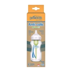 Dr. Brown's Fles Brede Hals Glas Option+ 270ml