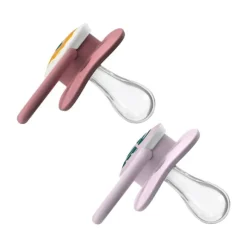 Dr. Brown's Fopspeen Roze/Grijs Fase 1 2-Pack