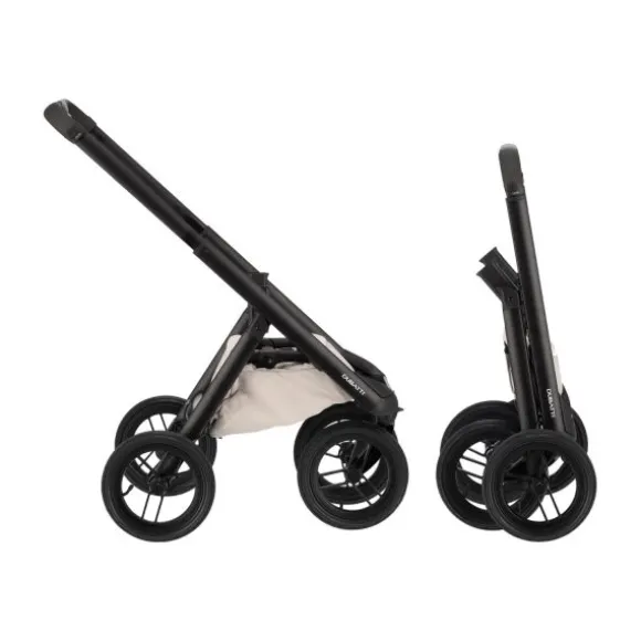Dubatti One E6 Kinderwagen 2-in-1 - Black / Walnut Brown