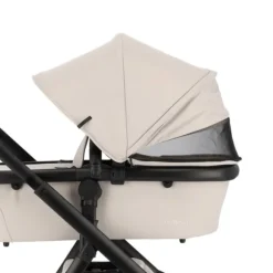Dubatti One E6 Kinderwagen 2-in-1 - Black / Walnut Brown