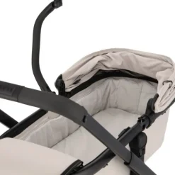 Dubatti One E6 Kinderwagen 2-in-1 - Black / Walnut Brown