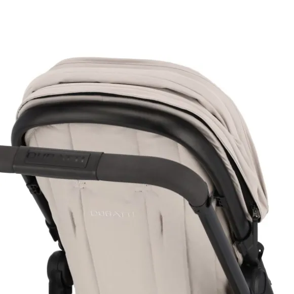 Dubatti One E6 Kinderwagen 2-in-1 - Black / Walnut Brown