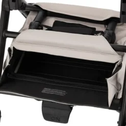Dubatti One E6 Kinderwagen 2-in-1 - Black / Walnut Brown