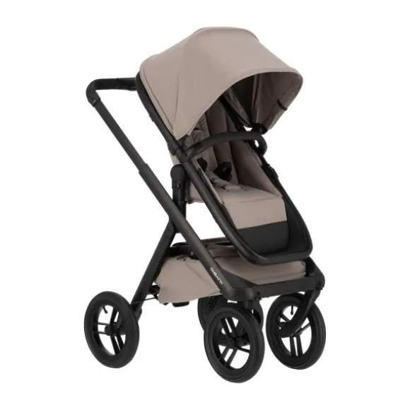 Dubatti One E6 Kinderwagen 2-in-1 - Black / Walnut Brown