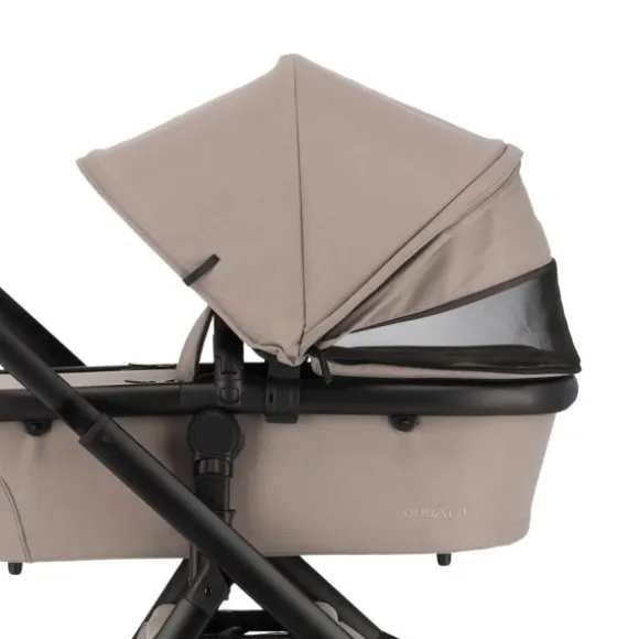 Dubatti One E6 Kinderwagen 2-in-1 - Black / Walnut Brown