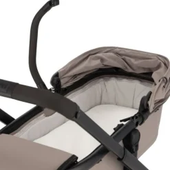 Dubatti One E6 Kinderwagen 2-in-1 - Black / Walnut Brown