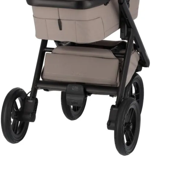 Dubatti One E6 Kinderwagen 2-in-1 - Black / Walnut Brown
