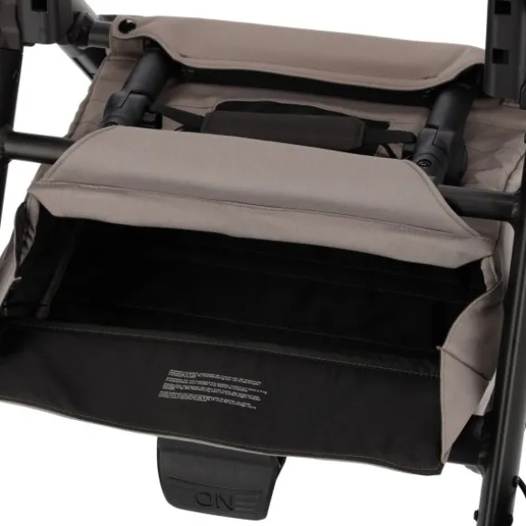 Dubatti One E6 Kinderwagen 2-in-1 - Black / Walnut Brown