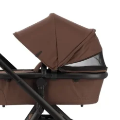 Dubatti One E6 Kinderwagen 2-in-1 - Black / Walnut Brown