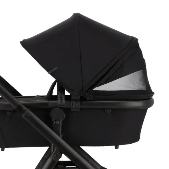 Dubatti One E6 Kinderwagen 2-in-1 - Black / Walnut Brown