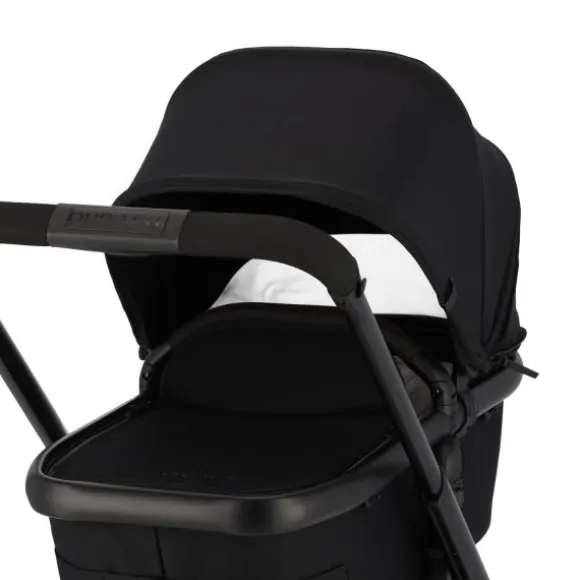 Dubatti One E6 Kinderwagen 2-in-1 - Black / Walnut Brown