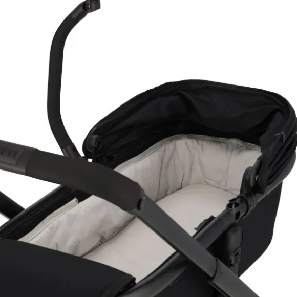 Dubatti One E6 Kinderwagen 2-in-1 - Black / Walnut Brown