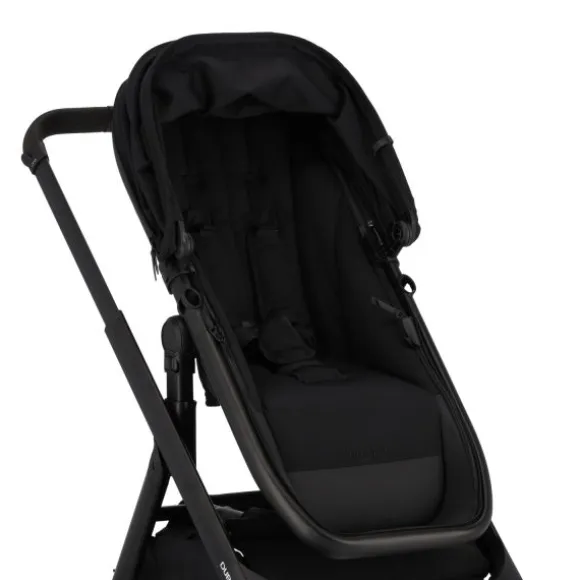Dubatti One E6 Kinderwagen 2-in-1 - Black / Walnut Brown