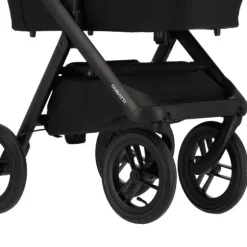 Dubatti One E6 Kinderwagen 2-in-1 - Black / Walnut Brown