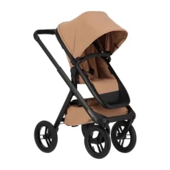 Dubatti One E6 Kinderwagen 2-in-1 - Black / Walnut Brown