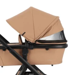 Dubatti One E6 Kinderwagen 2-in-1 - Black / Walnut Brown