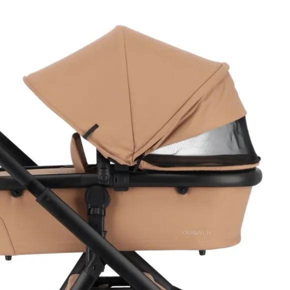 Dubatti One E6 Kinderwagen 2-in-1 - Black / Walnut Brown