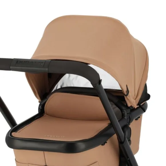 Dubatti One E6 Kinderwagen 2-in-1 - Black / Walnut Brown