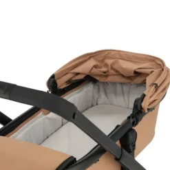 Dubatti One E6 Kinderwagen 2-in-1 - Black / Walnut Brown