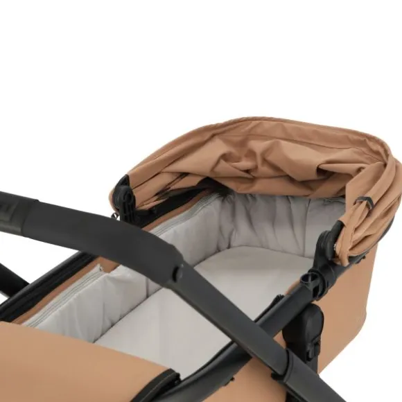 Dubatti One E6 Kinderwagen 2-in-1 - Black / Walnut Brown