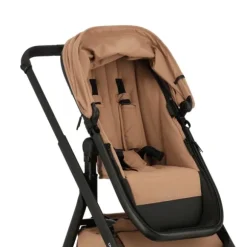 Dubatti One E6 Kinderwagen 2-in-1 - Black / Walnut Brown