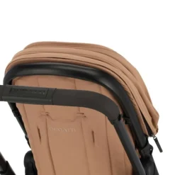 Dubatti One E6 Kinderwagen 2-in-1 - Black / Walnut Brown